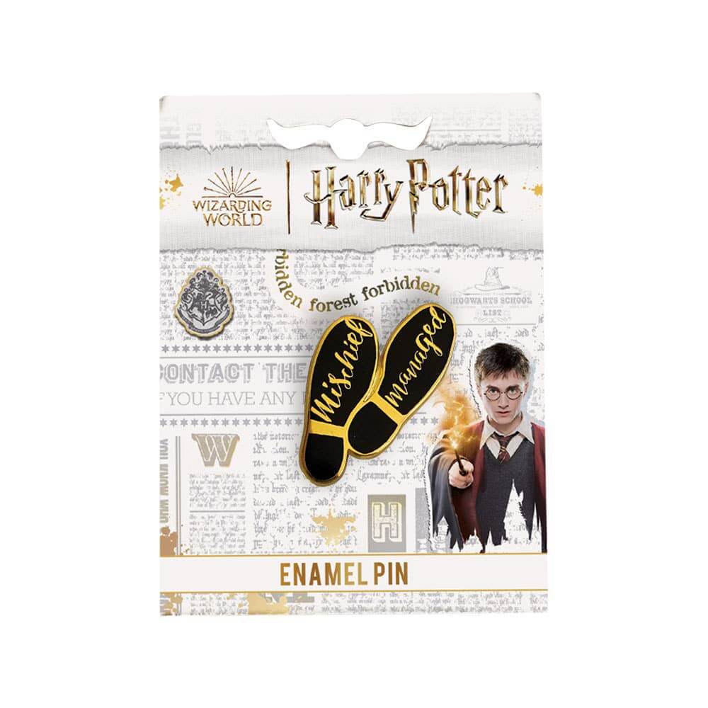 Harry Potter Mischief Managed Enamel Pin - Olleke Wizarding Shop Amsterdam Brugge London