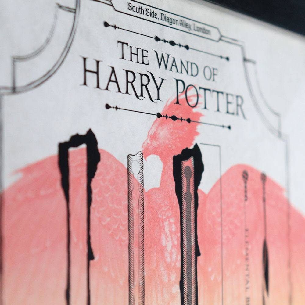 Harry Potter Art Print Limited Edition Fan-Cel - Olleke Wizarding Shop Amsterdam Brugge London