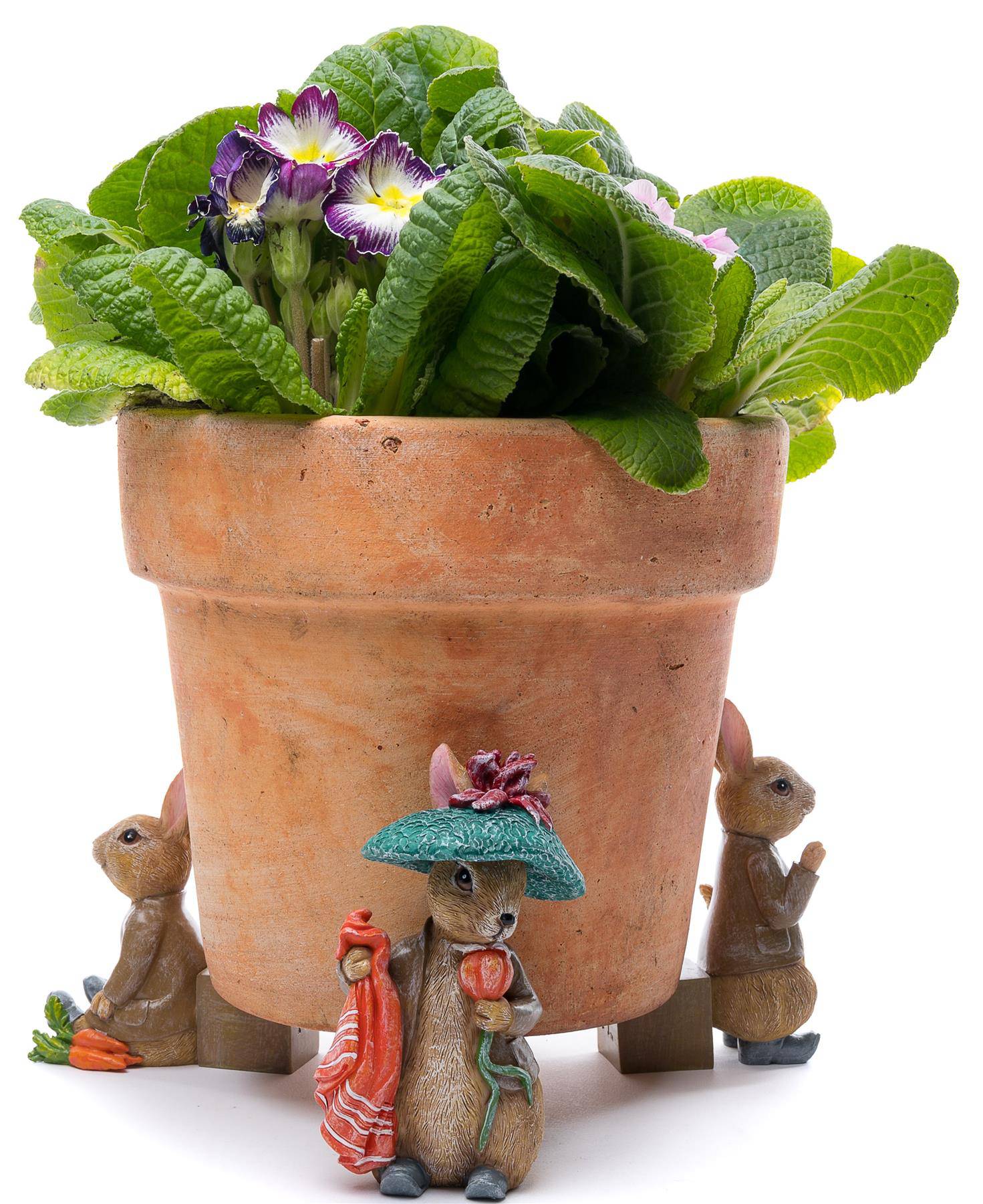 Beatrix Potter Benjamin Bunny Plant Pot Feet - Olleke Wizarding Shop Amsterdam Brugge London