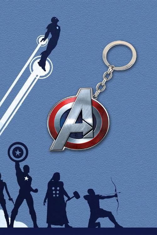 Marvel Age Of Ultron Keyring - Captain America - Olleke Wizarding Shop Amsterdam Brugge London