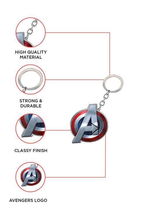 Marvel Age Of Ultron Keyring - Captain America - Olleke Wizarding Shop Amsterdam Brugge London