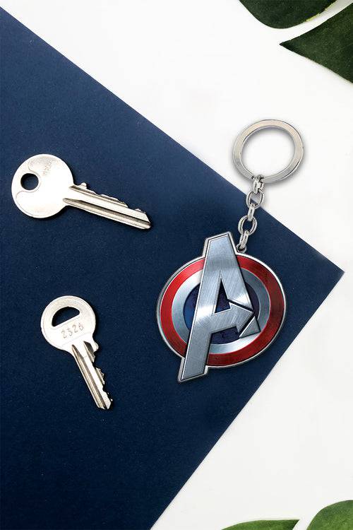 Marvel Age Of Ultron Keyring - Captain America - Olleke Wizarding Shop Amsterdam Brugge London