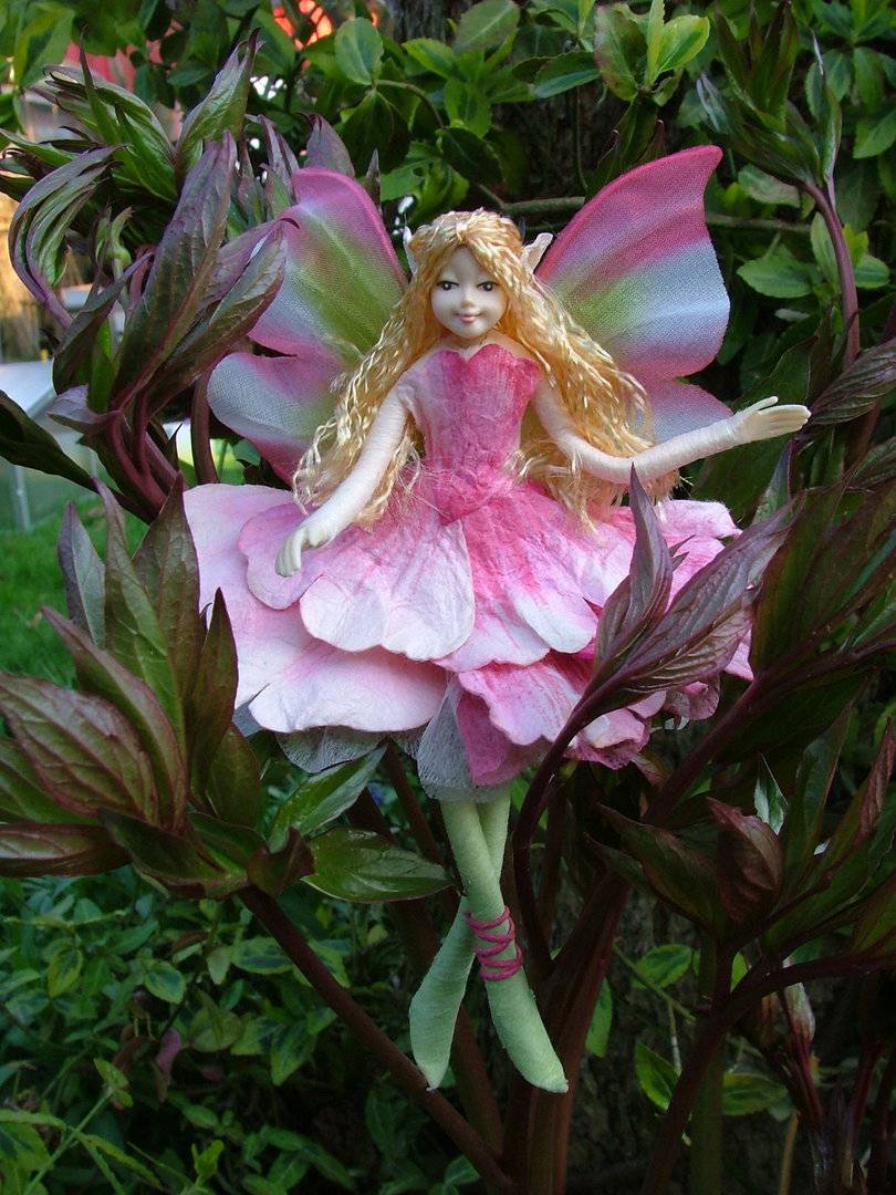 Fairy Peony Rose - Olleke Wizarding Shop Amsterdam Brugge London