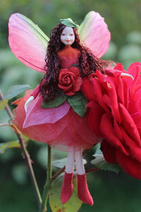 Fairy Red Rose - Olleke Wizarding Shop Amsterdam Brugge London