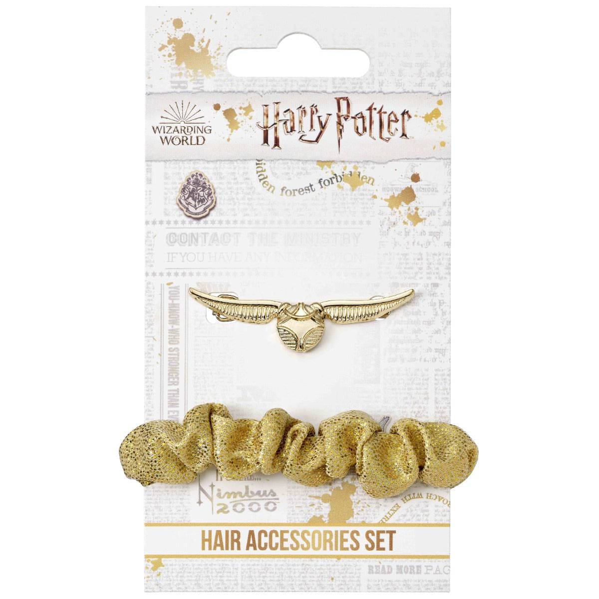 Harry Potter Golden Snitch Hair Accessory Set - Olleke Wizarding Shop Amsterdam Brugge London