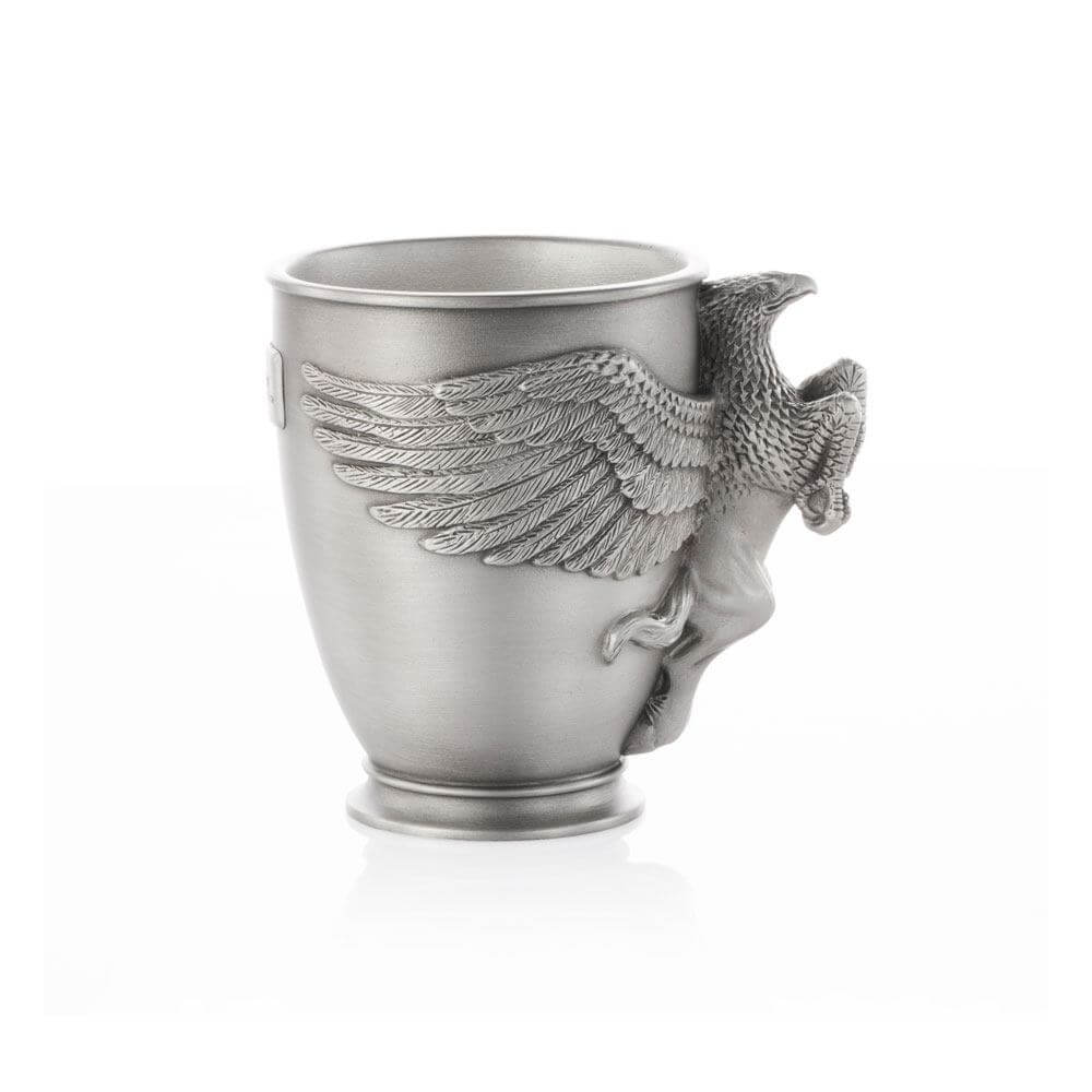 Harry Potter Pewter Collectible Espresso Mug Hippogriff - Olleke Wizarding Shop Amsterdam Brugge London