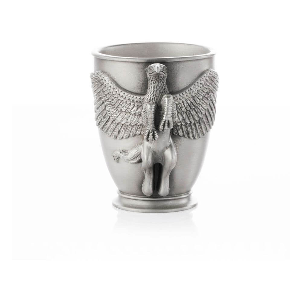 Harry Potter Pewter Collectible Espresso Mug Hippogriff - Olleke Wizarding Shop Amsterdam Brugge London