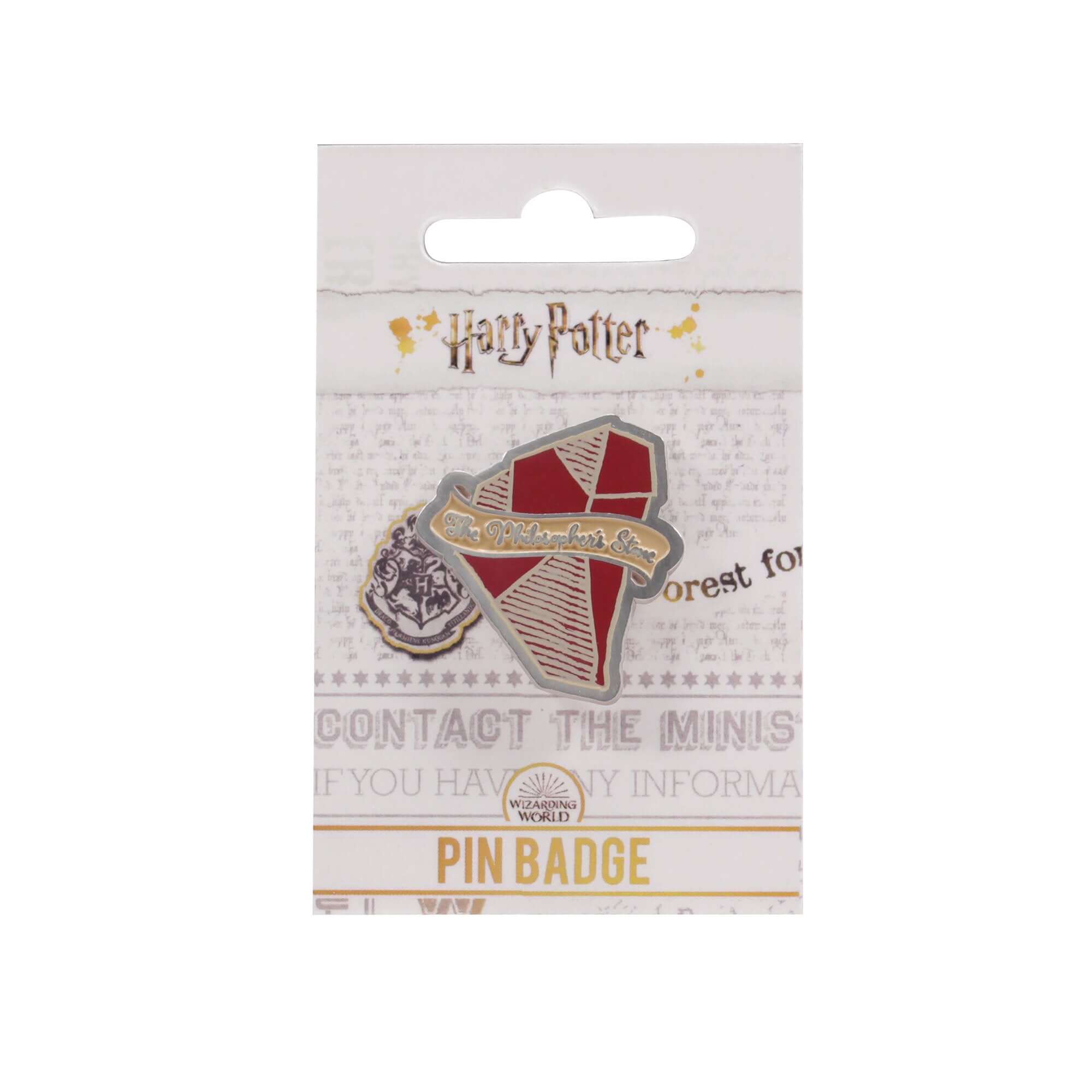 Harry Potter Pin Badge - Philosopher's Stone - Olleke Wizarding Shop Amsterdam Brugge London