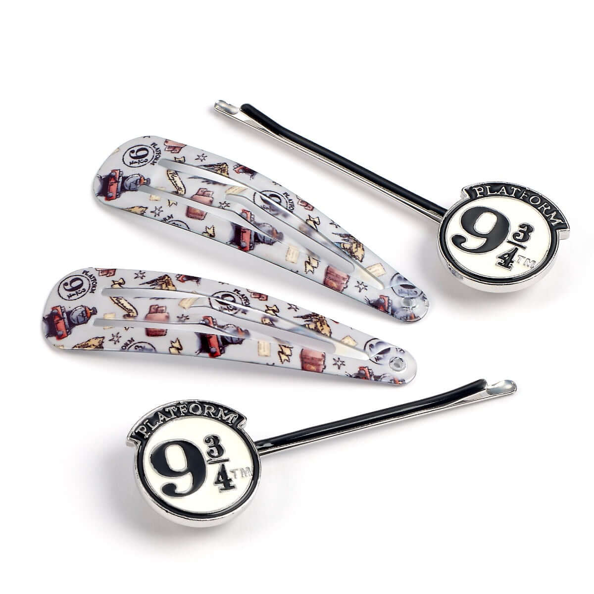 Harry Potter Platform 9 3/4 Hair Clip Set - Olleke Wizarding Shop Amsterdam Brugge London