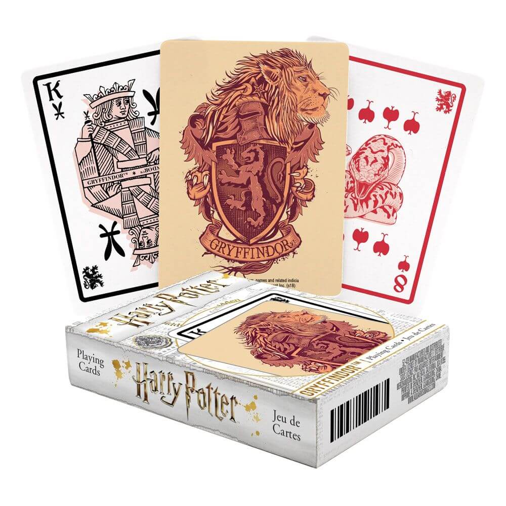 Harry Potter Playing Cards Gryffindor - Olleke Wizarding Shop Amsterdam Brugge London