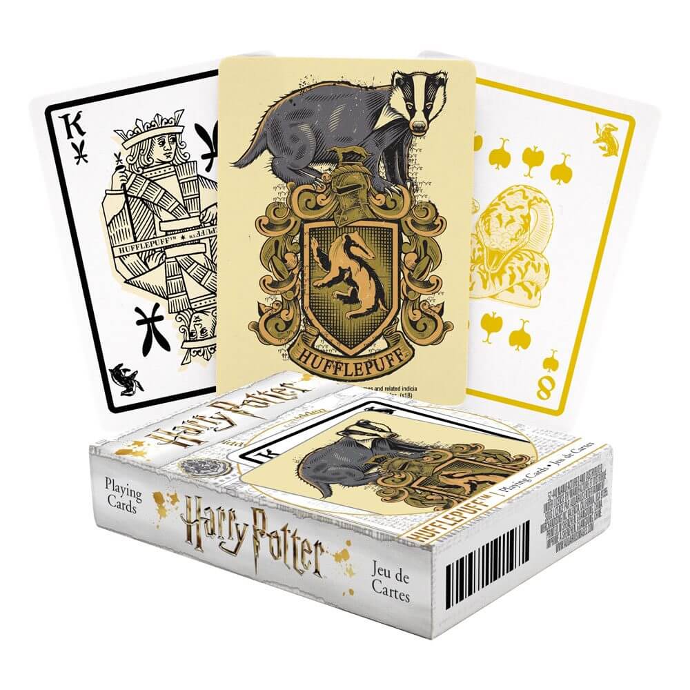 Harry Potter Playing Cards Hufflepuff - Olleke Wizarding Shop Amsterdam Brugge London