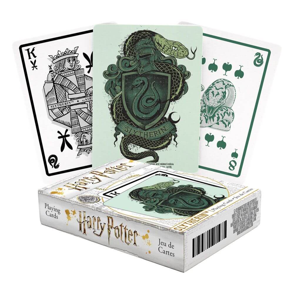 Harry Potter Playing Cards Slytherin - Olleke Wizarding Shop Amsterdam Brugge London