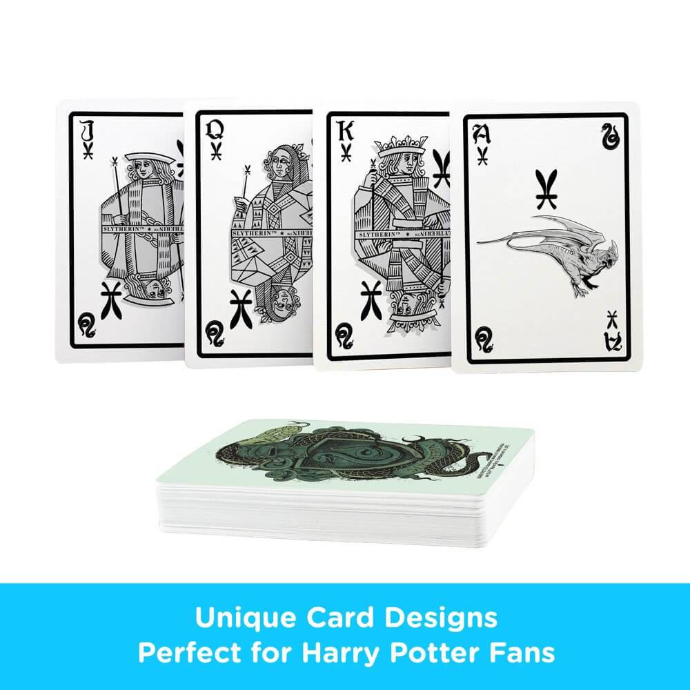 Harry Potter Playing Cards Slytherin - Olleke Wizarding Shop Amsterdam Brugge London