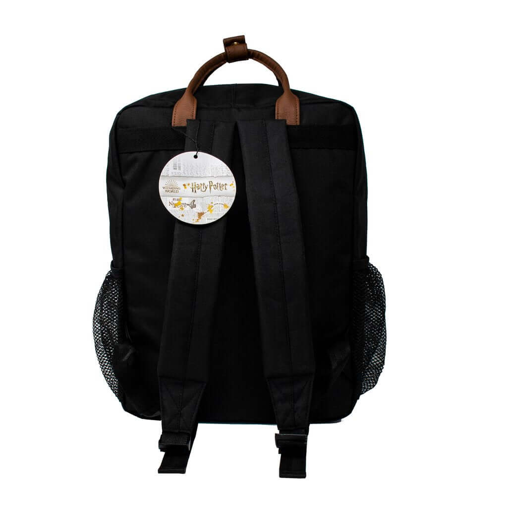 Harry Potter Premium Backpack Black 9 3/4 - Olleke Wizarding Shop Amsterdam Brugge London