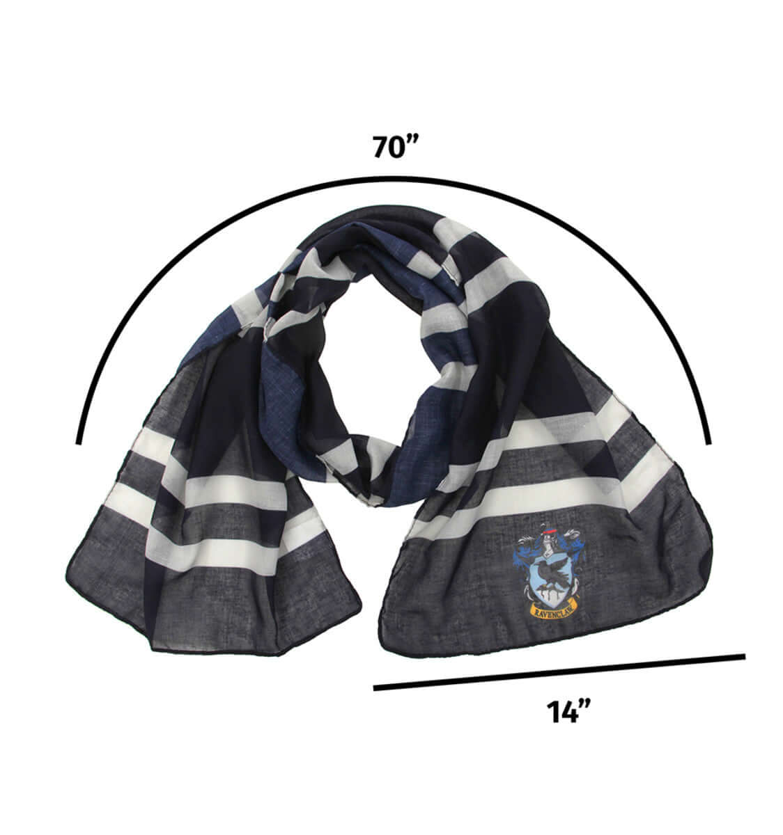 Harry Potter Ravenclaw Lightweight Scarf - Olleke Wizarding Shop Amsterdam Brugge London