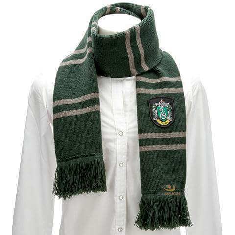 Harry Potter scarf Slytherin - Olleke Wizarding Shop Amsterdam Brugge London