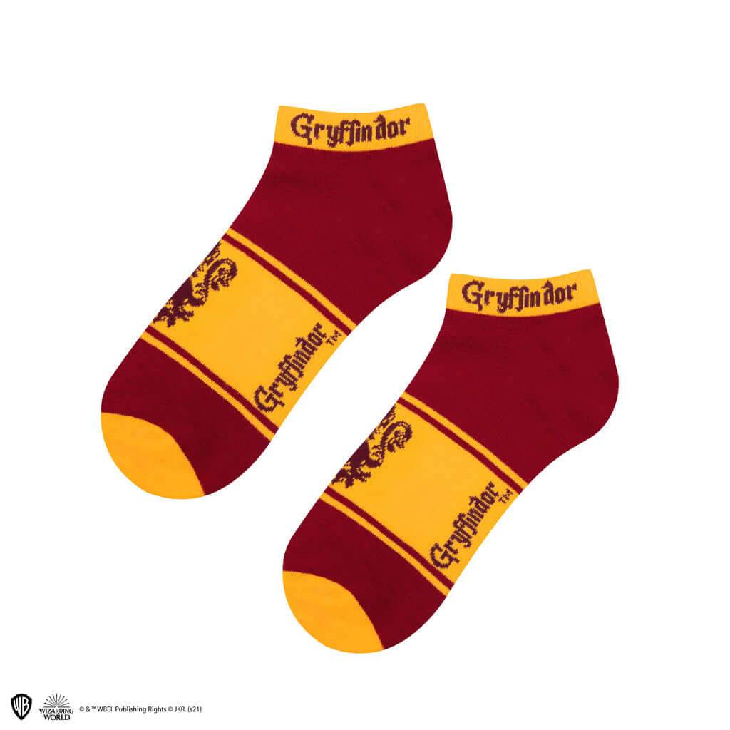 Harry Potter Set of 3 Ankle Socks - Gryffindor - Olleke Wizarding Shop Amsterdam Brugge London