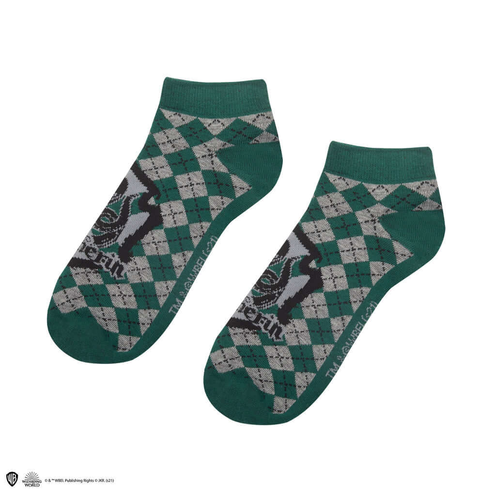 Harry Potter Set of 3 Ankle Socks - Slytherin - Olleke Wizarding Shop Amsterdam Brugge London