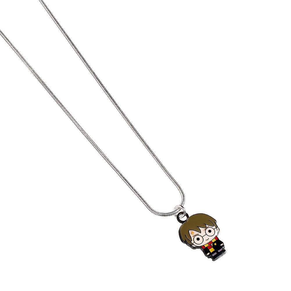 Harry Potter Silver Plated Necklace Chibi Harry - Olleke Wizarding Shop Amsterdam Brugge London