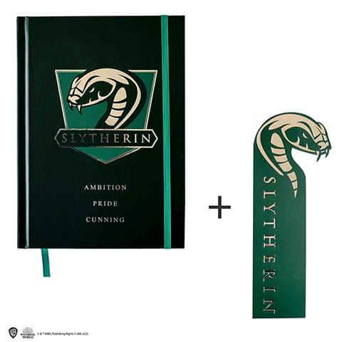 Harry Potter Slytherin crest Notebook - Olleke Wizarding Shop Amsterdam Brugge London