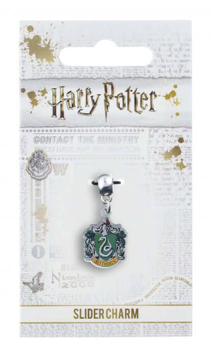 Harry Potter Slytherin Crest Slider Charm - Olleke Wizarding Shop Amsterdam Brugge London