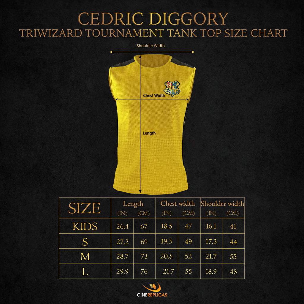 Cedric Diggory Triwizard Tournament Tank Top - Olleke Wizarding Shop Amsterdam Brugge London