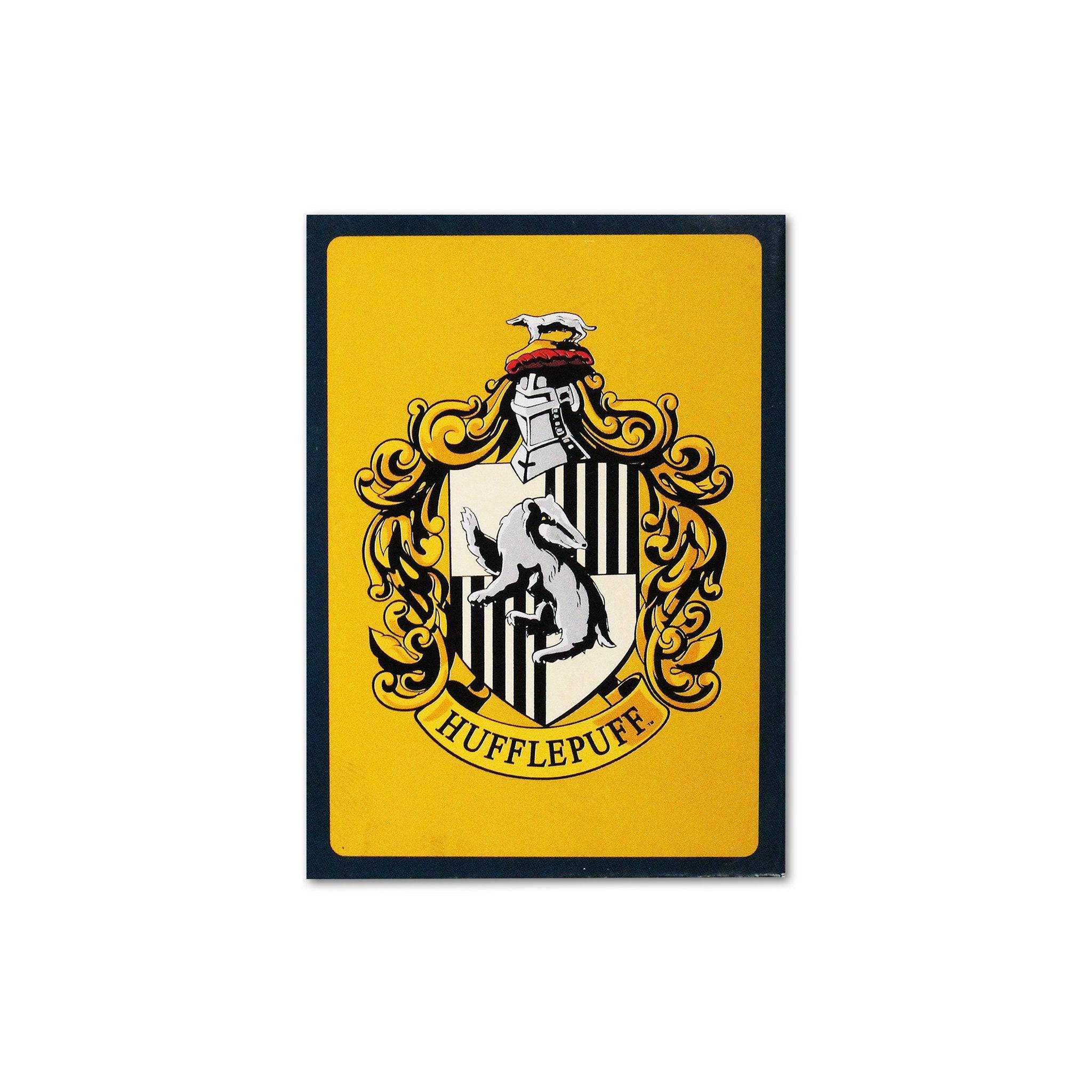 Harry Potter Metal Magnet - Hufflepuff - Olleke Wizarding Shop Amsterdam Brugge London