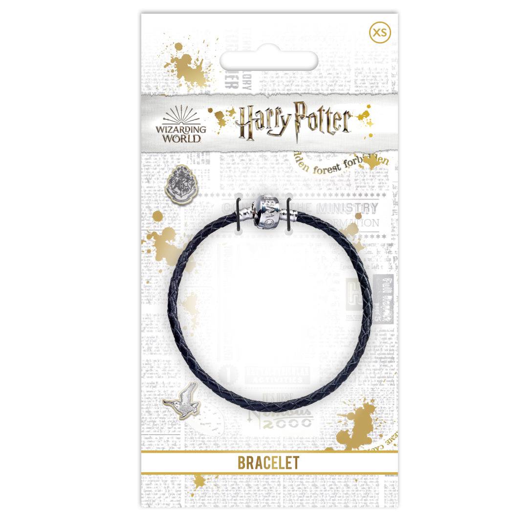 Harry Potter Black Leather Charm Bracelet for Slider Charms - Olleke Wizarding Shop Amsterdam Brugge London