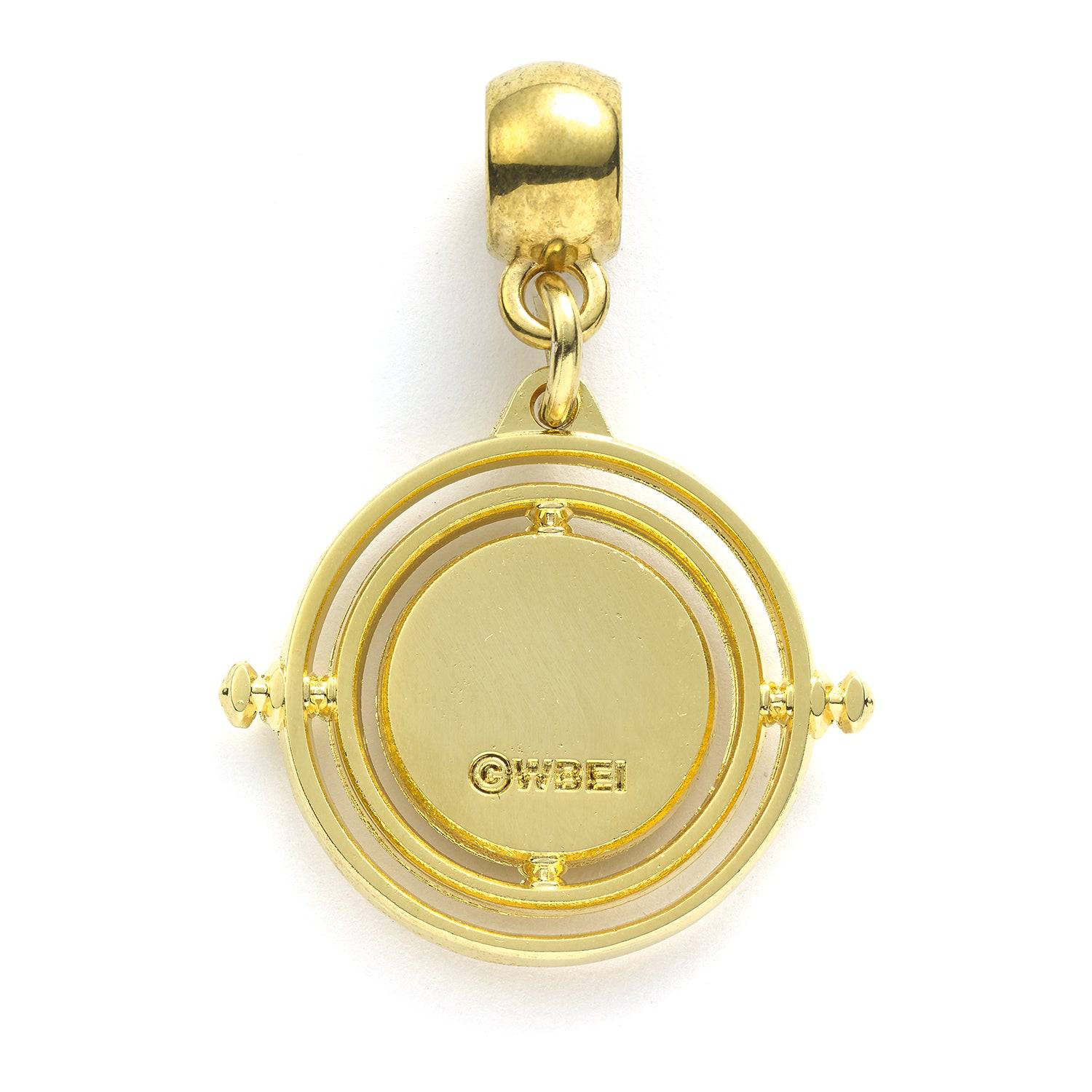 Harry Potter Gold Plated Charm Time Turner - Olleke Wizarding Shop Amsterdam Brugge London