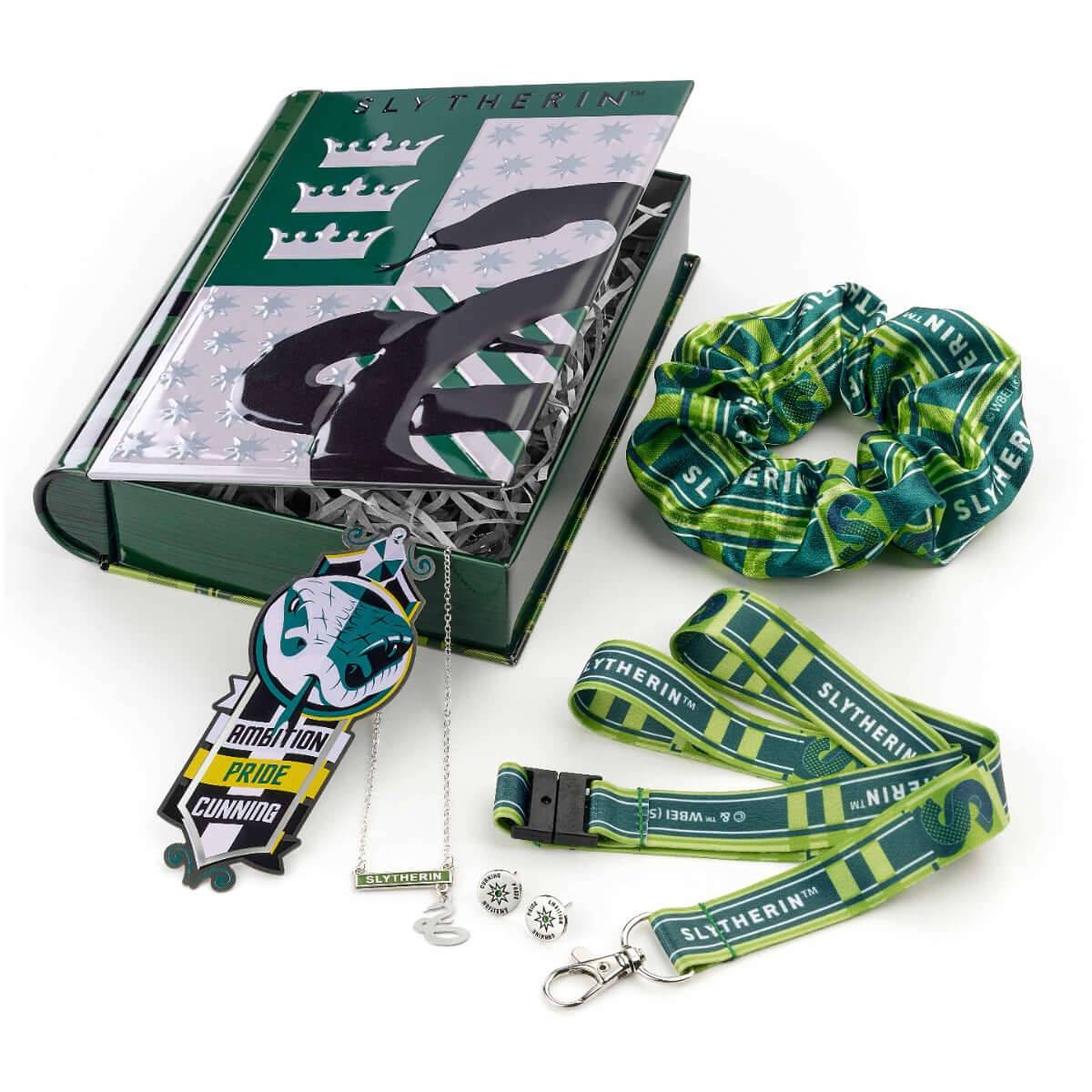 Harry Potter Slytherin House Tin Gift Set - Olleke Wizarding Shop Amsterdam Brugge London