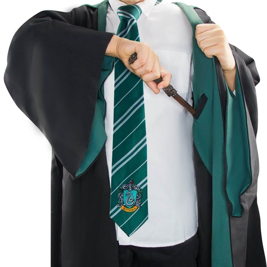 Harry Potter Slytherin Kids Robe - Olleke Wizarding Shop Amsterdam Brugge London