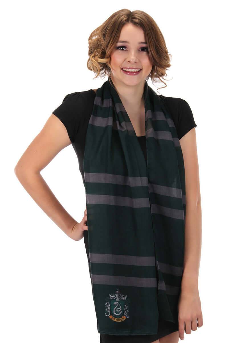 Harry Potter Slytherin Lightweight Scarf - Olleke Wizarding Shop Amsterdam Brugge London