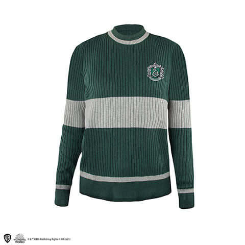 Harry Potter Slytherin Quidditch Sweater - Olleke Wizarding Shop Amsterdam Brugge London