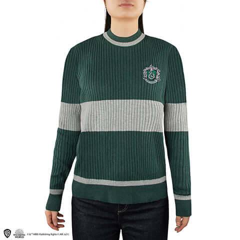 Harry Potter Slytherin Quidditch Sweater - Olleke Wizarding Shop Amsterdam Brugge London