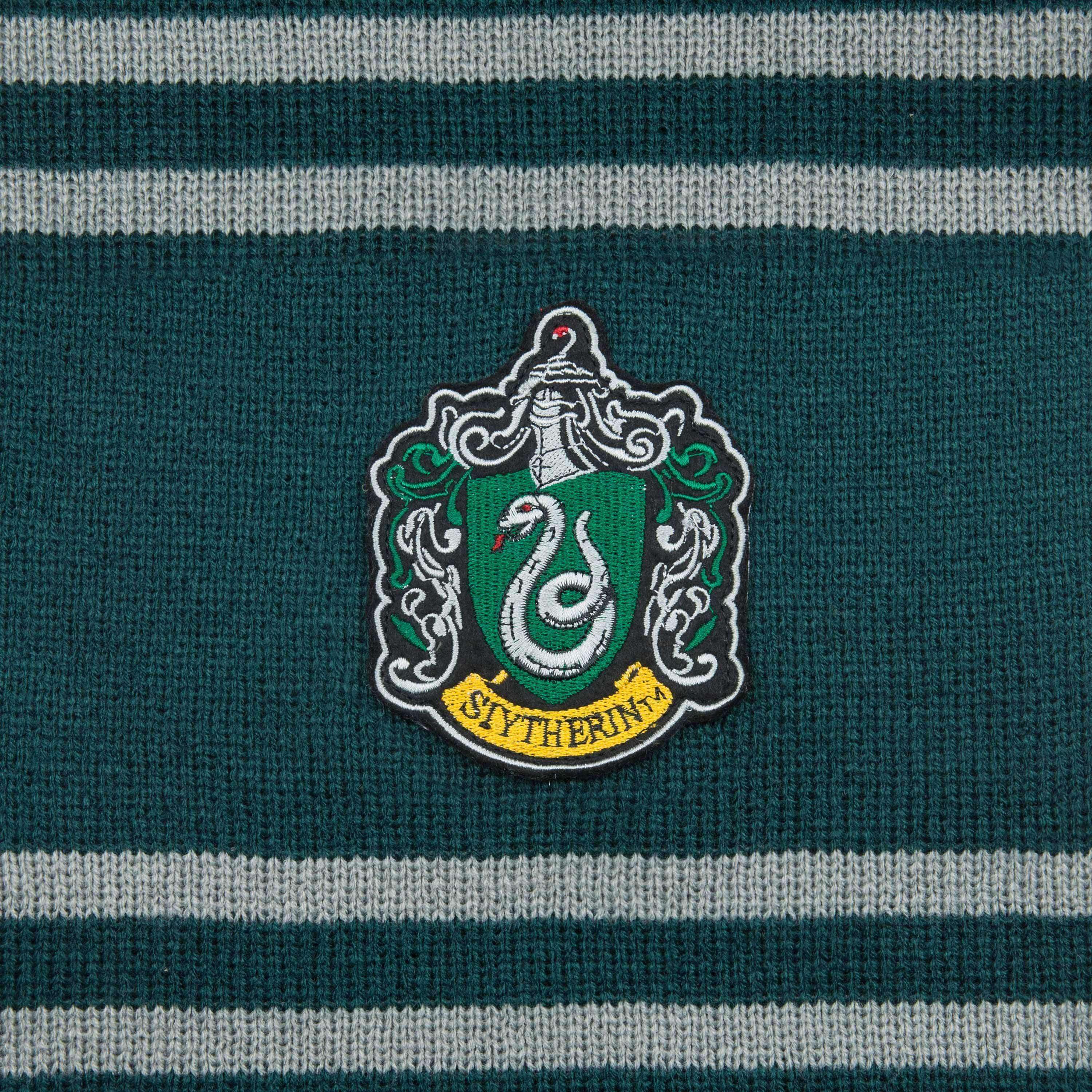 Harry Potter Slytherin Scarf - Deluxe Edition - Olleke Wizarding Shop Amsterdam Brugge London