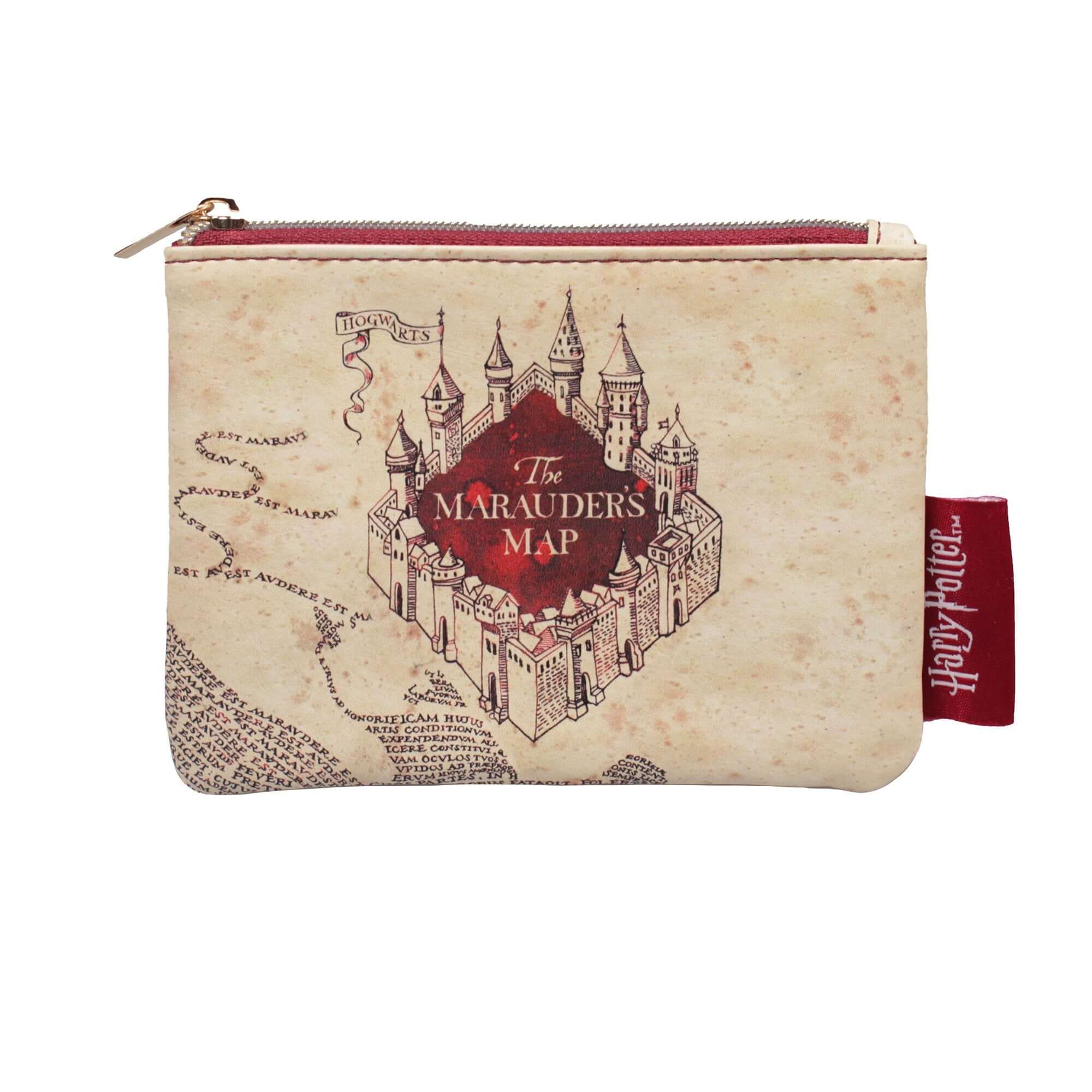 Harry Potter Small Purse - Marauder's Map - Olleke Wizarding Shop Amsterdam Brugge London