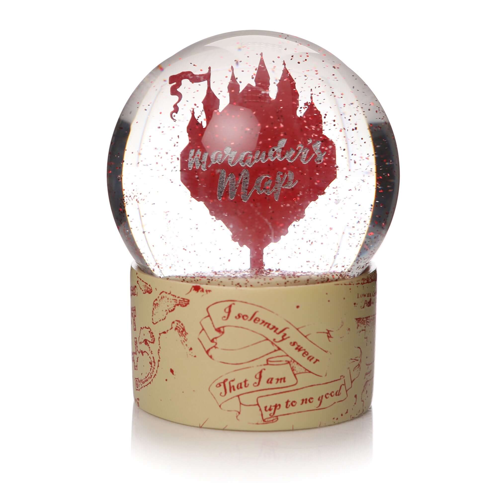 Harry Potter Snow Globe - Marauders Map - Olleke Wizarding Shop Amsterdam Brugge London