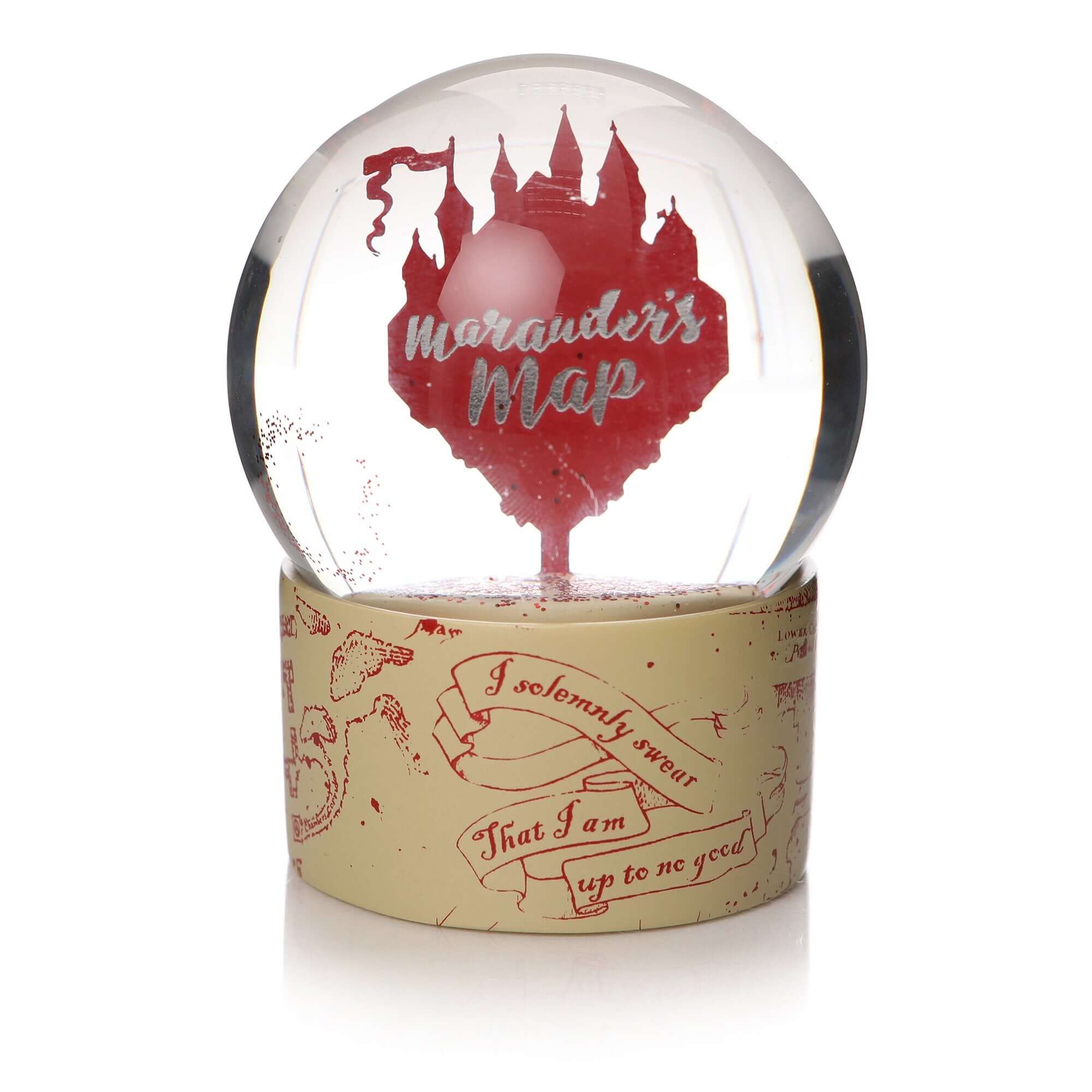 Harry Potter Snow Globe - Marauders Map - Olleke Wizarding Shop Amsterdam Brugge London