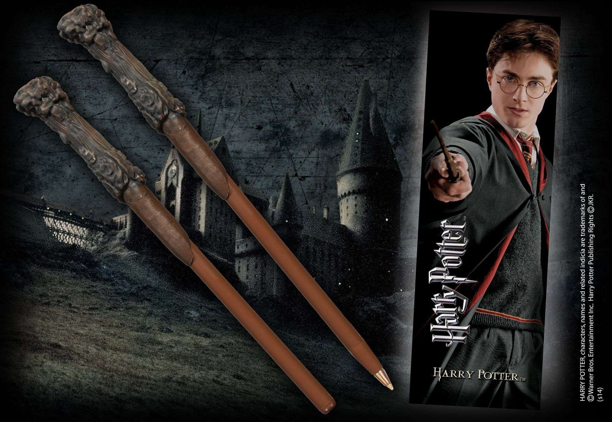 Harry Potter Wand Pen and Bookmark - Olleke Wizarding Shop Amsterdam Brugge London