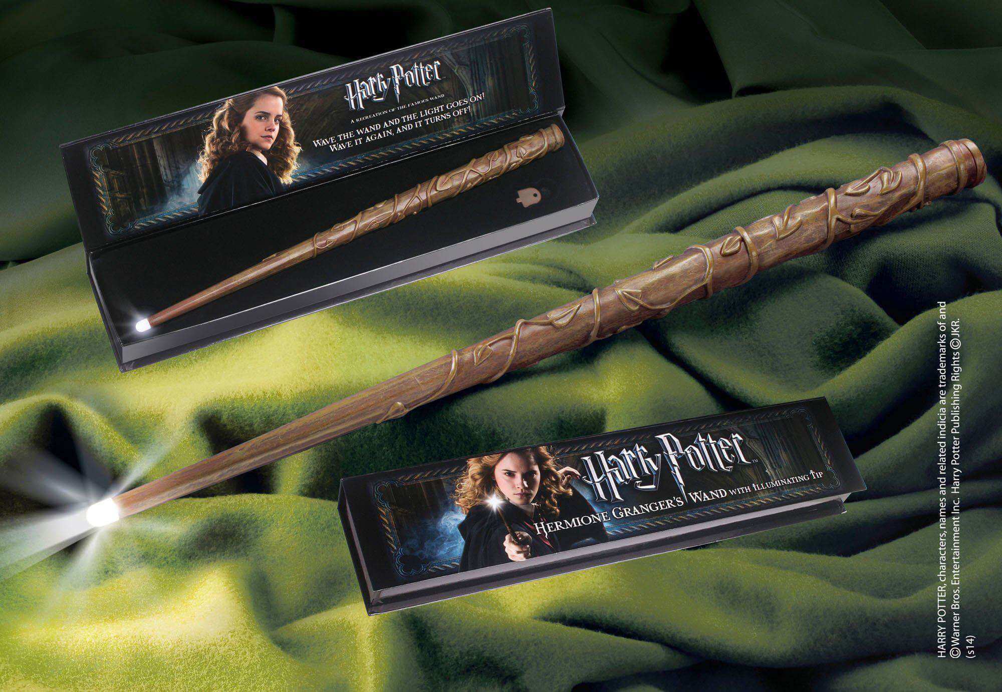 Hermione Illuminating Wand - Olleke Wizarding Shop Amsterdam Brugge London