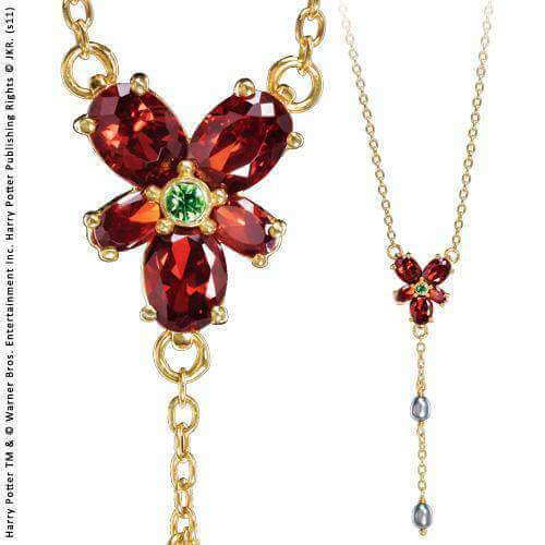 Hermione Red Crystal Necklace - Olleke Wizarding Shop Amsterdam Brugge London