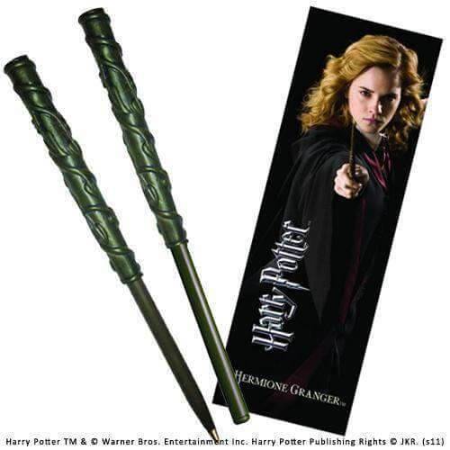 Hermione Wand Pen and Bookmark - Olleke Wizarding Shop Amsterdam Brugge London