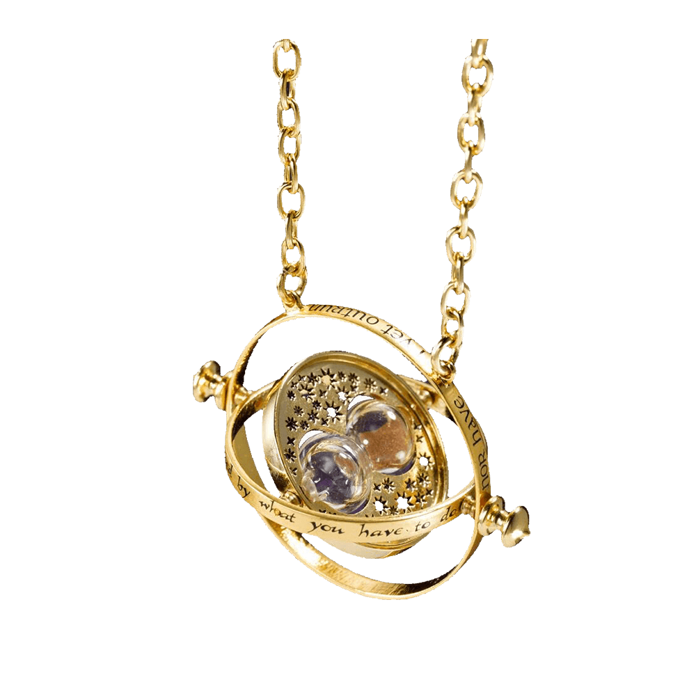 Hermione’s Time Turner 24K plated - Olleke Wizarding Shop Amsterdam Brugge London