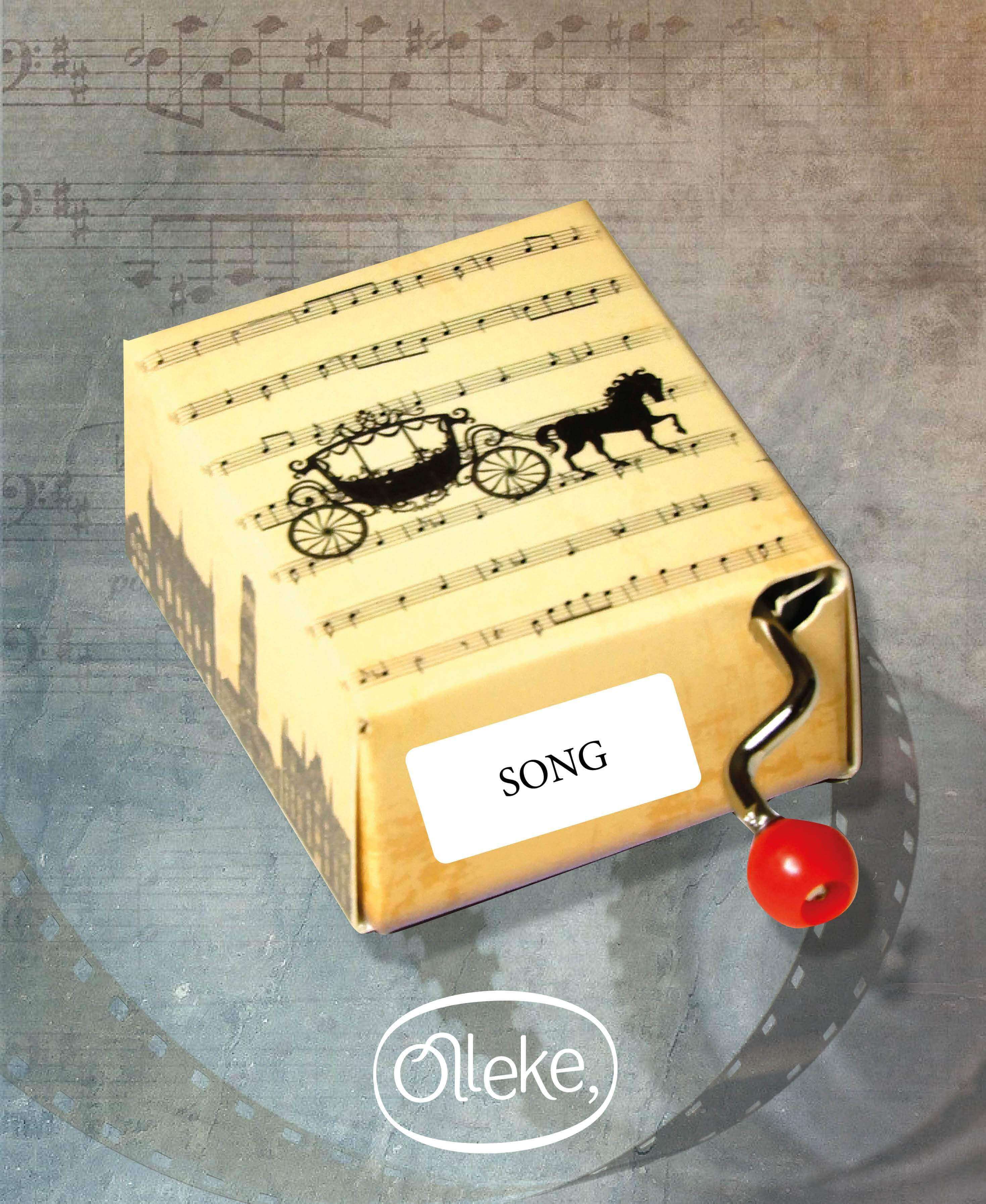 Hey Ho (Snowwhite) hand crank music box - Olleke Wizarding Shop Amsterdam Brugge London