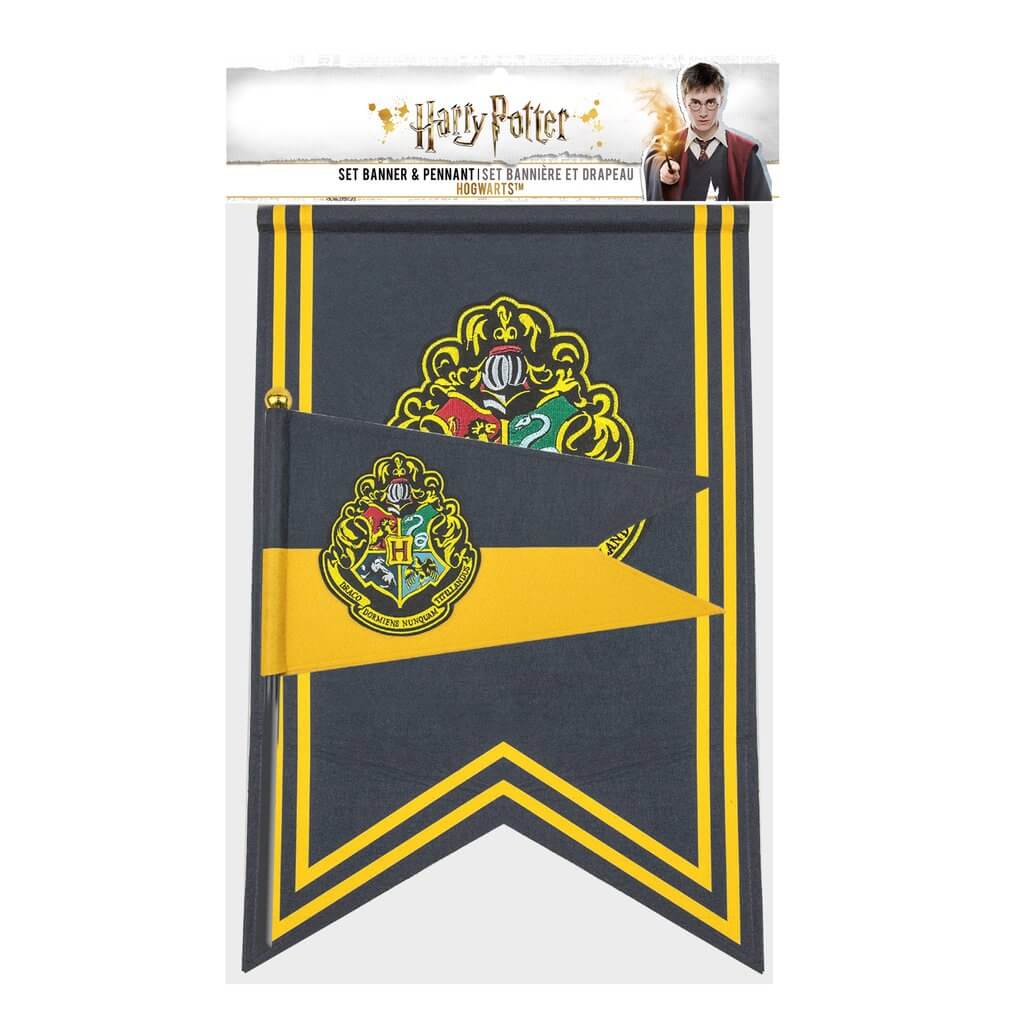 Hogwarts Banner & Flag Set - Olleke Wizarding Shop Amsterdam Brugge London