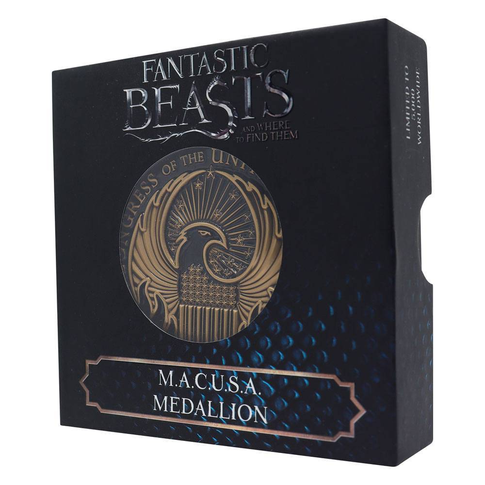 Fantastic Beasts Medallion Limited Edition - Olleke Wizarding Shop Amsterdam Brugge London