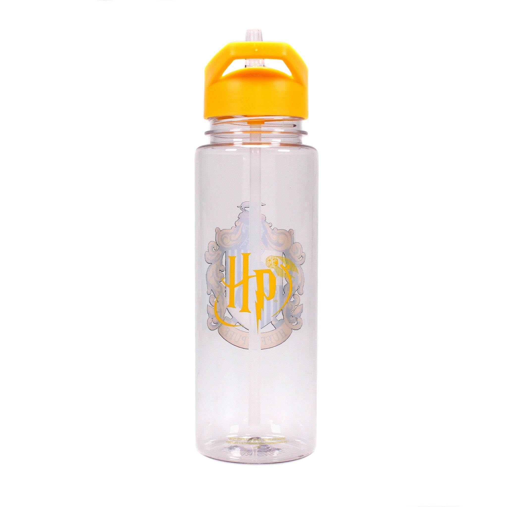 Harry Potter Water Bottle - Hufflepuff Crest - Olleke Wizarding Shop Amsterdam Brugge London