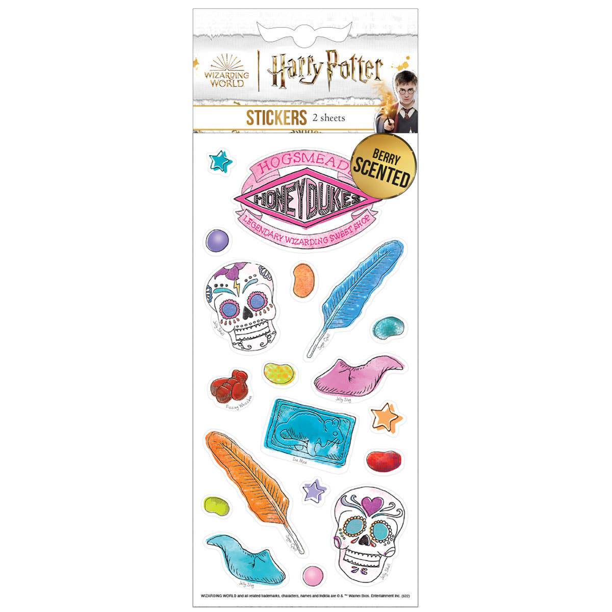 Harry Potter Stickers - Honeydukes (Berry Scented) - Olleke Wizarding Shop Amsterdam Brugge London