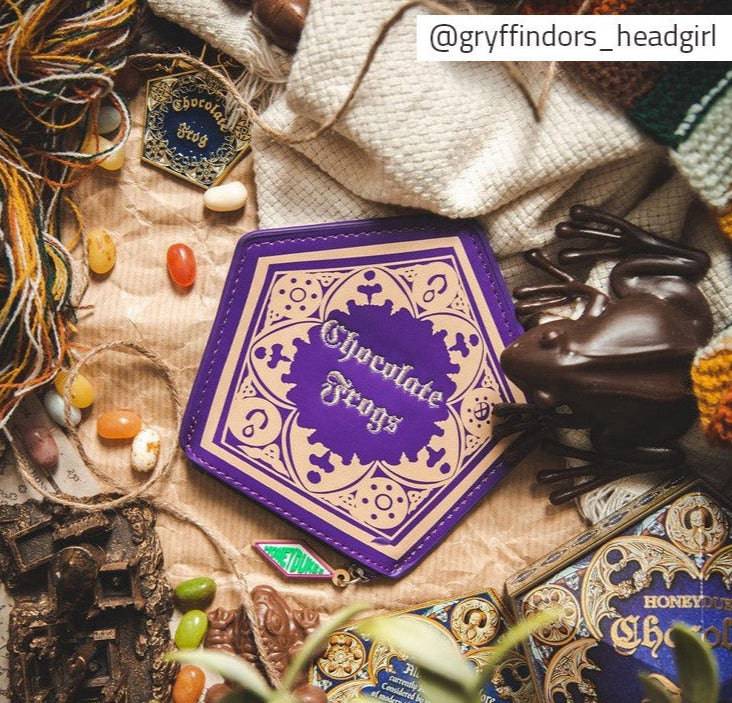 Harry Potter Coin Purse Chocolate Frog - Olleke Wizarding Shop Amsterdam Brugge London