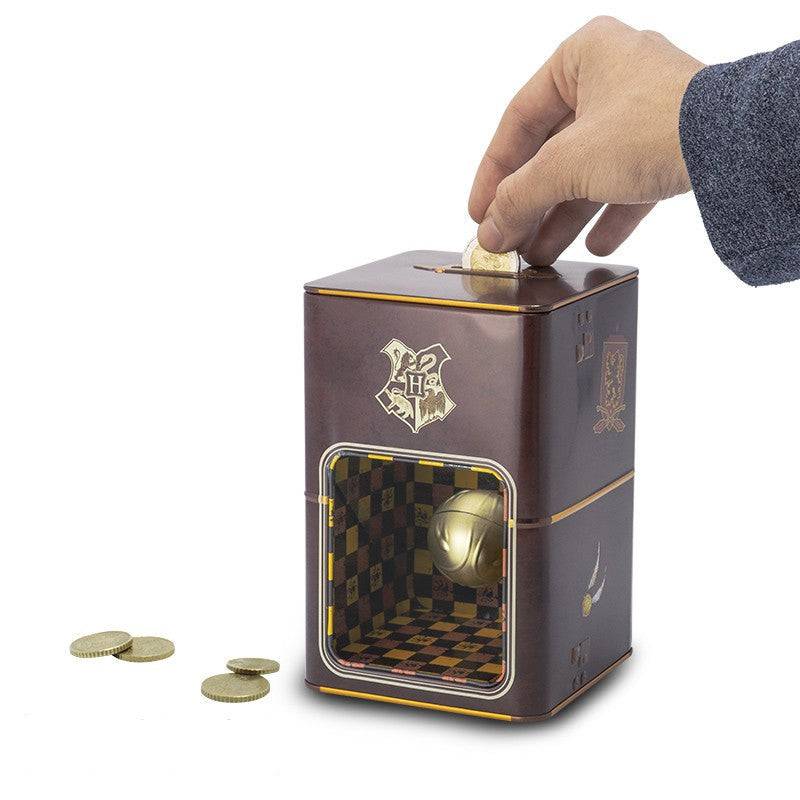 Harry Potter Money Bank Golden Snitch - Olleke Wizarding Shop Amsterdam Brugge London